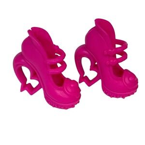 Monster High Doll Draculaura Pink High Heels Shoes